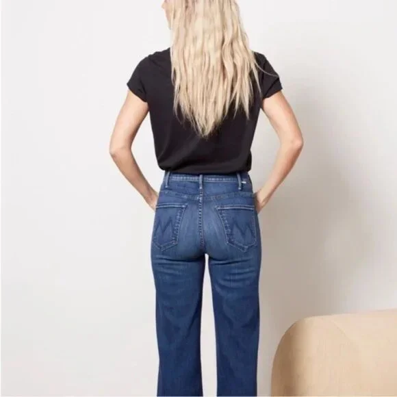 💕MOTHER💕 The Hustler Roller Sneak Jeans ~ Easy Does It 30 NWOT